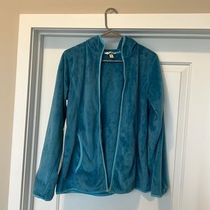 Lands End Girls Zip Up Hoodie